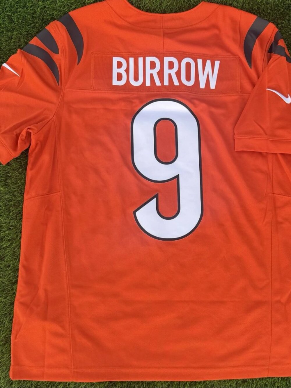 Joe Burrow Orange Vapor Stitched Jersey